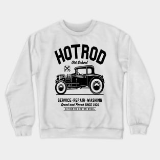 Hot Rod Old School Crewneck Sweatshirt